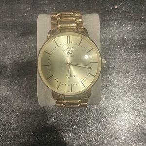 Beverly Hills poll club gold watch